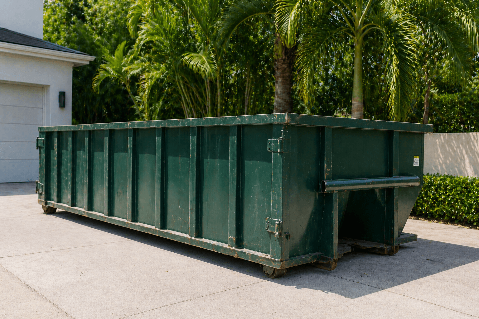 Dumpster rental service on O'ahu for junk removal