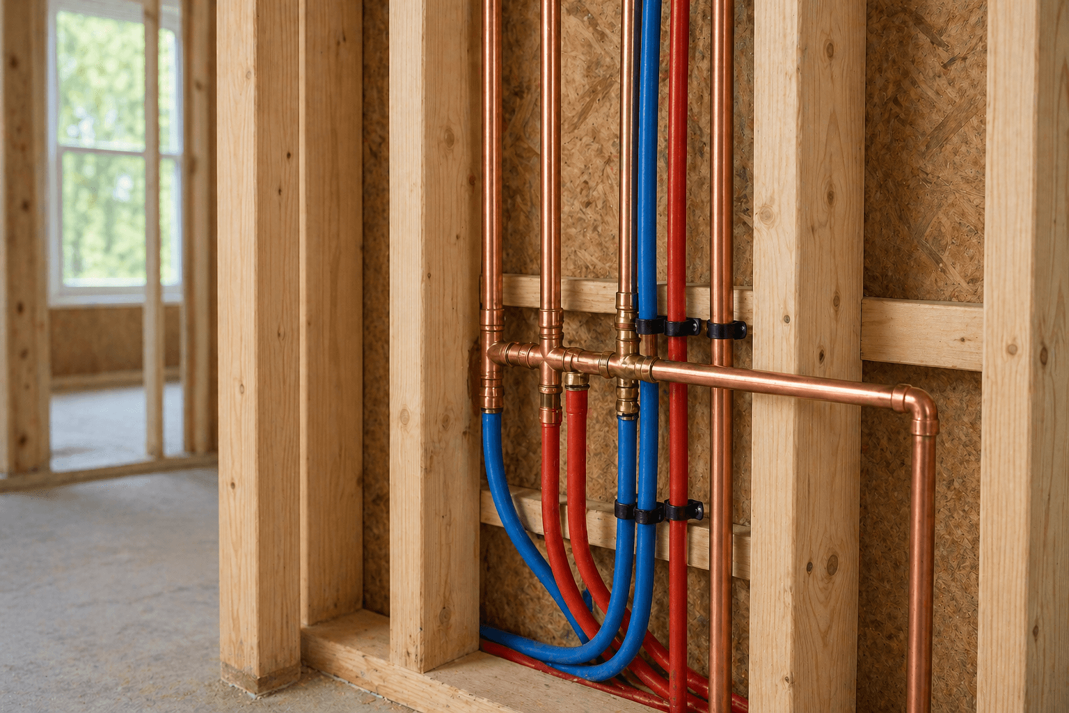 Fresh copper repipe installed after years of hard-water scale damage in an O'ahu home — Alpha Omega Plumbing